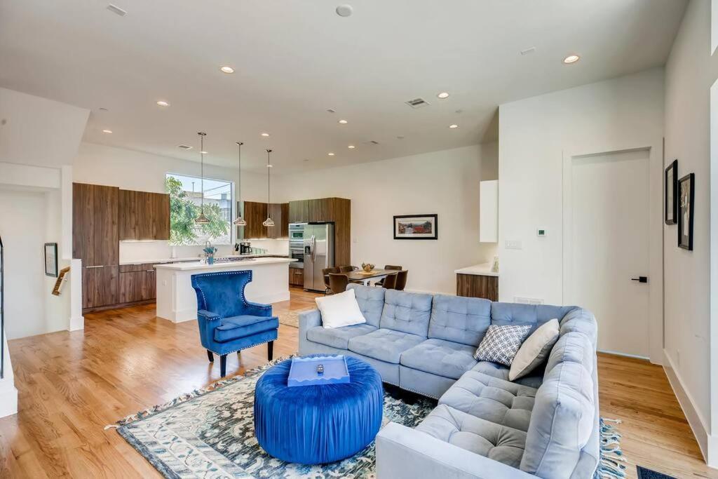 4 Story Home Mins To Downtown Houston With City Views Bagian luar foto