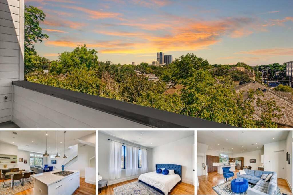 4 Story Home Mins To Downtown Houston With City Views Bagian luar foto